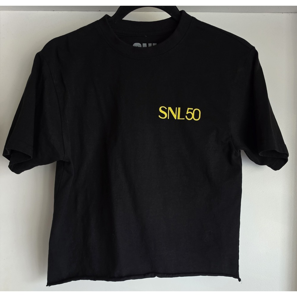 SNL T-Shirt Size S Short Sleeve Black Cotton Women's Paul Mescal Shaboozey